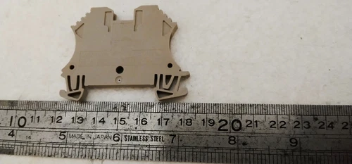 Weidmuller WDU 2.5 Feed through terminal Screw connection 2.5 mm² 800V 24A Beige - Image 13