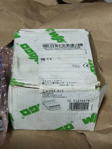 Wago 288-815 Stabilized Power Supply 230 VAC ±15 VDC .5A Transducer Transmitter - Image 3