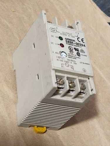 Omron S82K-00324 Power Supply 24VDC 13A PLC DCS Transducer Transmitter - Image 2