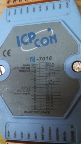 ICPCOM 7018 V mA Input Module PLC Data Acquisition Transducer Transmitter Meter - Image 3
