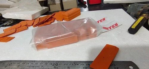 Wago 10Pcs 281-329 End Intermediate Plate 2.5 mm Thick Orange Terminal - Image 2