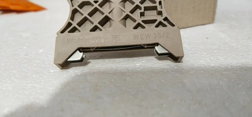 Weidmuller 10Pcs 281-329 End Intermediate Plate 2.5 mm Thick Beige Terminal - Image 2