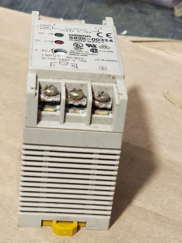 Omron S82K-00324 Power Supply 24VDC 13A PLC DCS Transducer Transmitter - Image 4