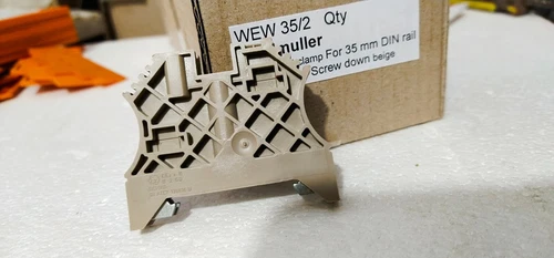 Weidmuller 10Pcs 281-329 End Intermediate Plate 2.5 mm Thick Beige Terminal - Image 4