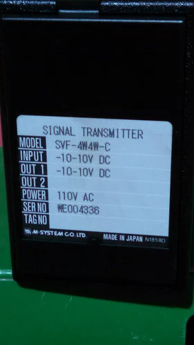 M.System SVF-4W4W-C Signal Transmitter Rack mount PLC DCS Module Transducer - Image 11