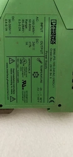 Phoenix Contact 2938840 MINI PS 100-240AC 24DC Transducer Transmitter Controller - Image 6