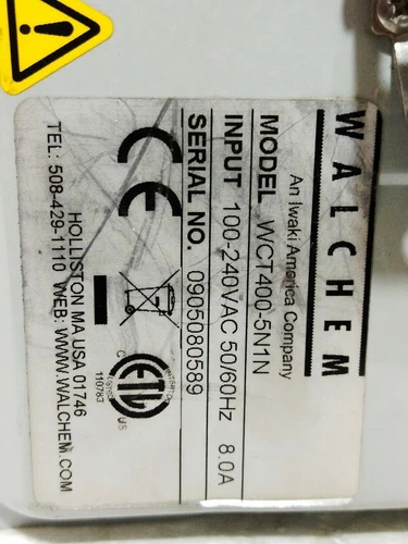 Walchem WCT400 Conductivity Analizer Controller Transmitter Meter Transducer PLC - Image 7