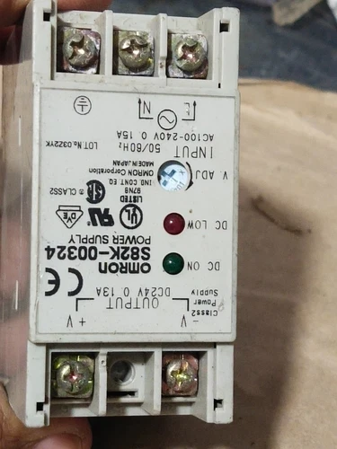 Omron S82K-00324 Power Supply 24VDC 13A PLC DCS Transducer Transmitter - Image 7