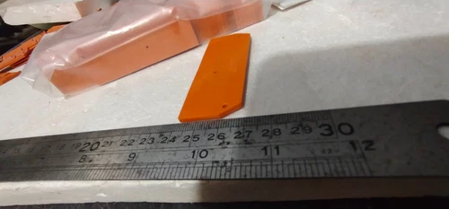 Wago 10Pcs 281-329 End Intermediate Plate 2.5 mm Thick Orange Terminal - Image 7