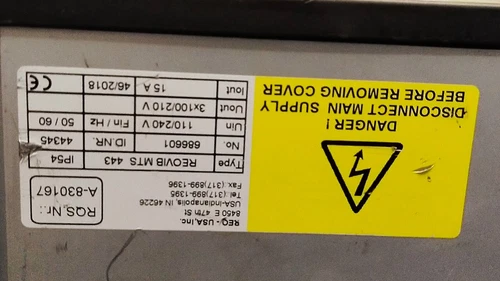 Reo Reovib MTS 433 Vibratory Feeder 3 Channel Thyristor Controller Transducer - Image 9
