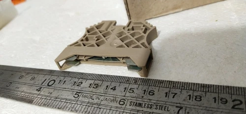 Weidmuller 10Pcs 281-329 End Intermediate Plate 2.5 mm Thick Beige Terminal - Image 9