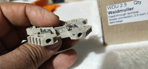 Weidmuller WDU 2.5 Feed through terminal Screw connection 2.5 mm² 800V 24A Beige - Image 10