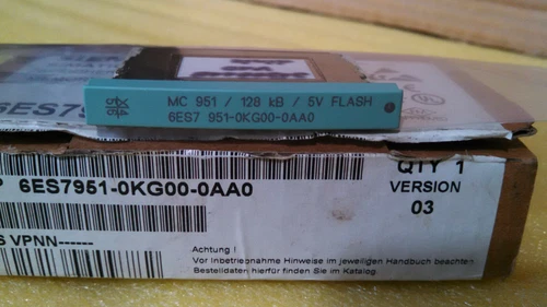 Siemens Simatic S7 6ES7951 Memory Card Module PLC DCS Transmitter Transducer