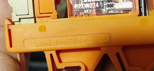 Weidmuller RP011024 Relay Module 24VDC PLC DCS Transducer Transmitter Controller