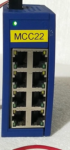 Hirschmann Spider 8TX Network Switch 8Port PLC Controller Transducer Transmitter