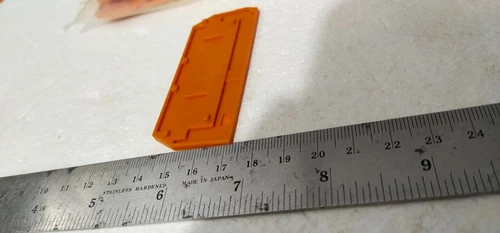Wago 282-328 End Intermediate Plate 2.5 mm Thick Orange Terminal Transducer