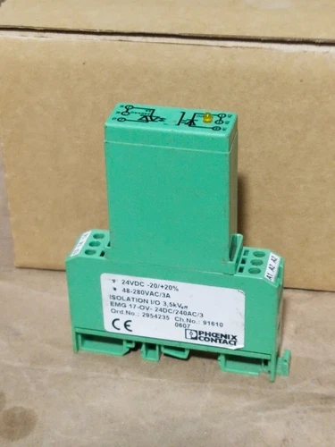 Phoenix Contact 2954235 EMG 17-OV-24DC/240AC/3 Solid Sate Relay Module Control