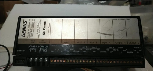 Genius GE Fanuc IC660BBA100 Analog I/O Block PLC Module Transducer Transmitter