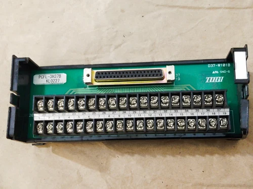 Togi PCFL-3H37B D37-W101B Interface Module Terminal Block Meter Transmitter