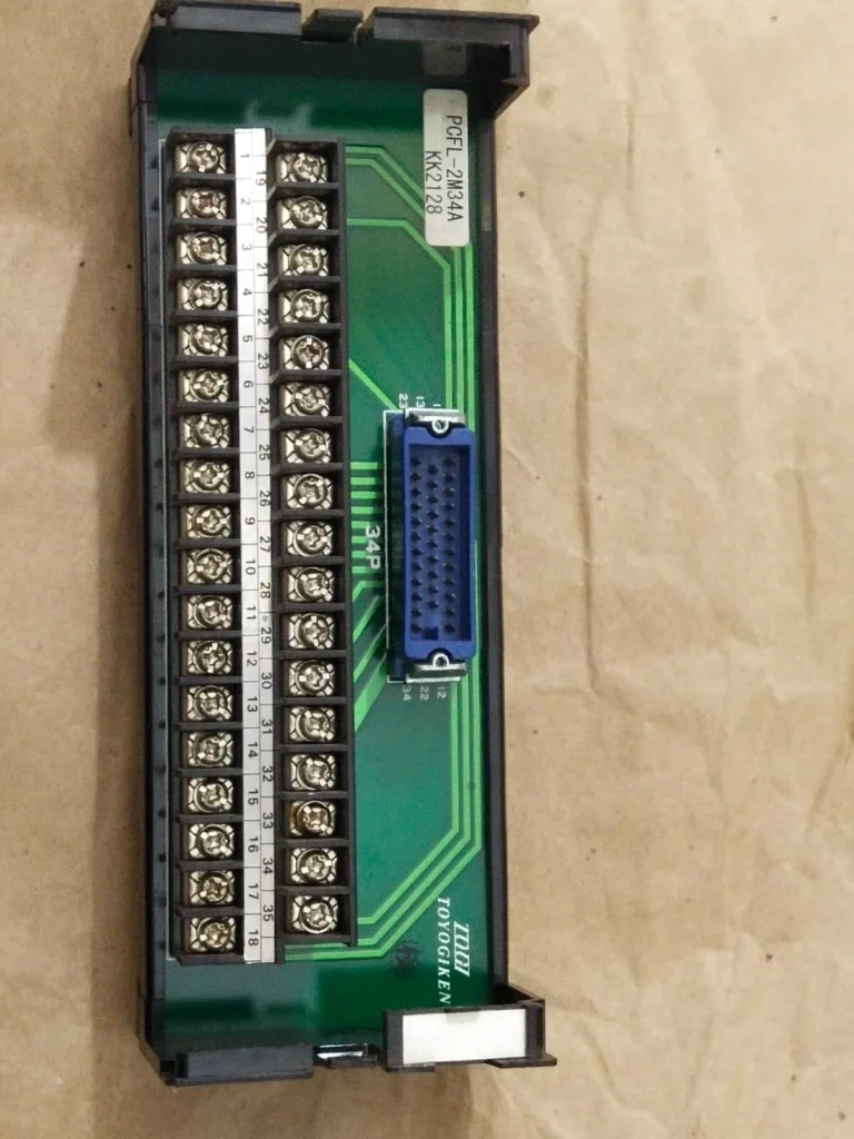 Togi PCFL-2M34A Interface Module 34Pin Terminal Block Meter Transmitter