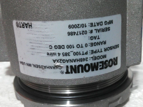 Rosemount 248HA Hart 4-20 mA SS Housing Temperature Transmitter Transducer