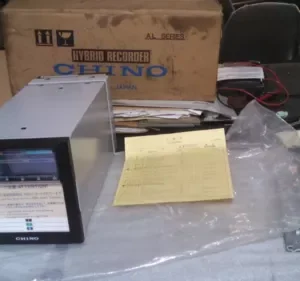Chino AL660 EL100 6 Point Chart Hybrid Recorder transmitter transducer