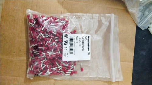 Weidmüller 0463100000 Wire End Ferrule 1.5 mm² Terminal Connector Transduce PLC