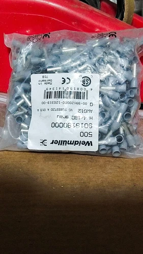 Weidmüller 9019190000 Wire End Ferrule 4 mm² Terminal Connector Transduce PLC