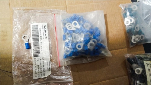Reliance RTO2.5/6JT Ring Terminal Insulating Sleeves 2.5mm2 Connector Transduce