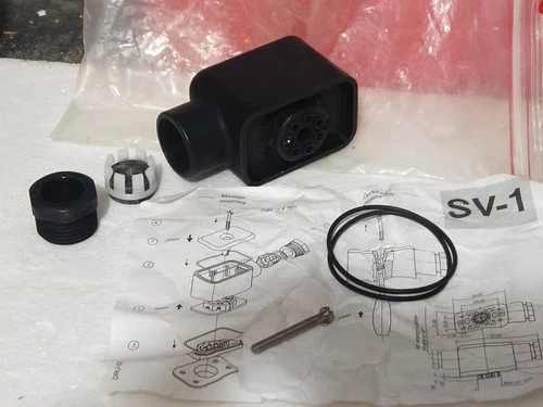 Wiebrock SV-1 Universal plug connector 16A 250V 7Pole Controller Transmitter