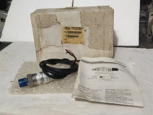 Dwyer 628 4-20mA 15PSIG 1/4 NPT Pressure Transducer Transmitter Controller