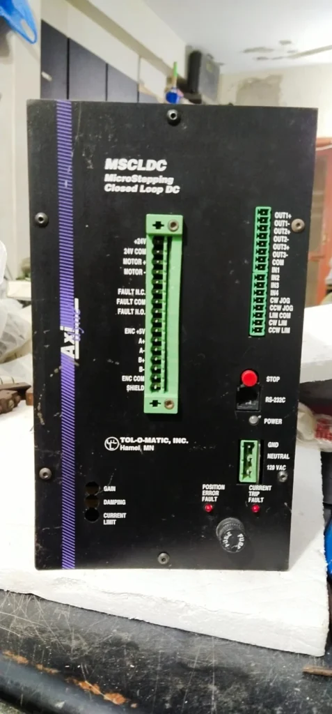 Tol O Matic MSCLDC MicroStepping ClosedLoop DC Transducer Transmitter Controller