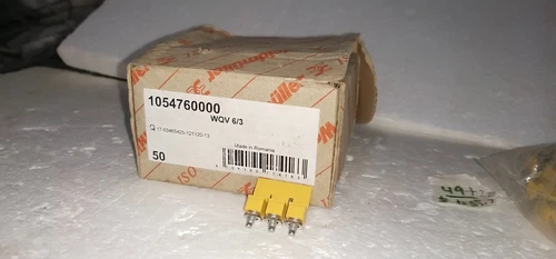 Weidmüller 1054760000 WQV 6/3 Jumper Terminal Block 3Position Screw In Transduce