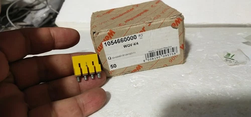 Weidmüller 1054660000 WQV 4/4 Jumper Terminal Block 4Position Screw In Transduce