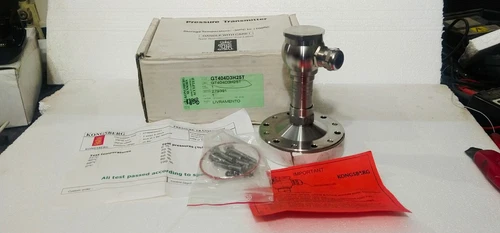 Kongsberg GT404 Maritime Hart 4-20mA 25 bar Teflon Sensor Pressure Transmitter
