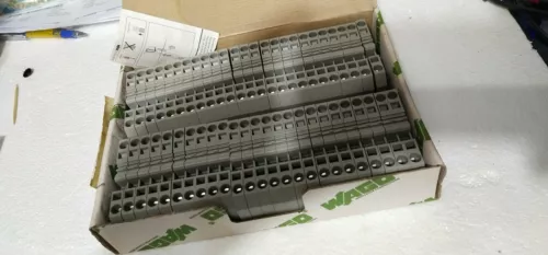 Wago terminal block 50X 282-901 41A 800V 6mm DinRail Transducer Controller NEW - Image 2
