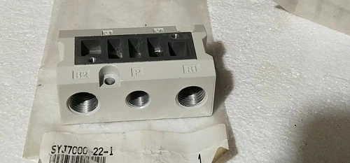 SMC SYJ7000-22-1 Base MT 1/4 Solenoid Valve 5 Controller Transducer Transmitter