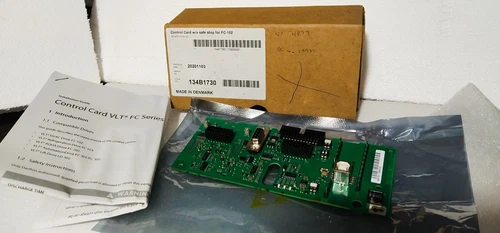 Danfoss 134B1730 Control Card W/O Safe Stop FC 102 Drive Transmitter Transducer