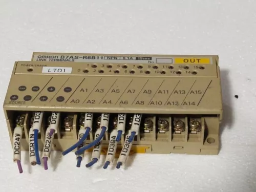 Omron B7AS-R6B11 Link Terminal NPN Unit Transducer Transducer Controller Meter
