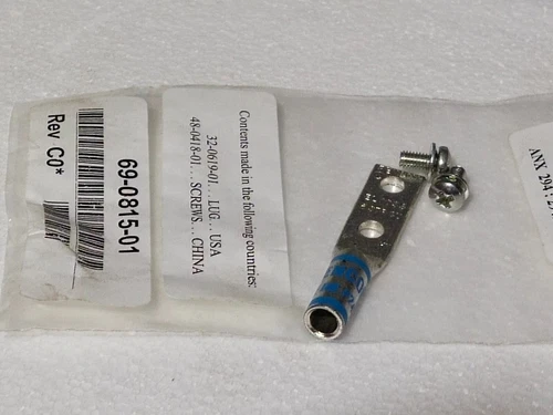 Cisco 69-0815-01 Grounding Lug M4 Screw Fitting Controller Transmitter