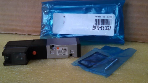 SMC 5 Port 24VDC VZ3143-5L0Z SY3140 Solenoid Valve Transducer Transmitter Contr