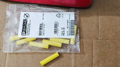 Phoenix Contact 0311595 PS-IH Yellow Terminal Sleeve Insulating Transmitter