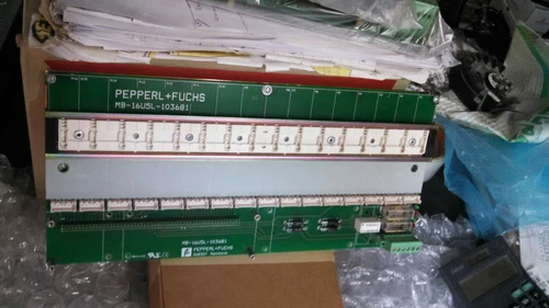 PEPPERL+FUCHS MB-16U5L-103681 Motherboard K-System PLC Transducer Transmitter