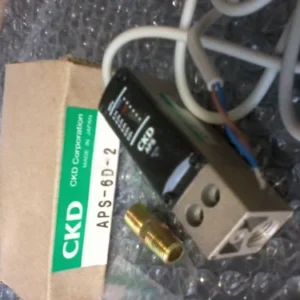 CKD APS-6D Pressure Switch 1-6Bar 12 24 VDC 110VAC RC 1/8 Controller Transmitter
