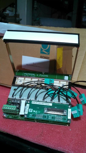 PEPPERL & FUCHS MB-FO-FBM201 Motherboard 8 Module PLC DCS Controller Transducer