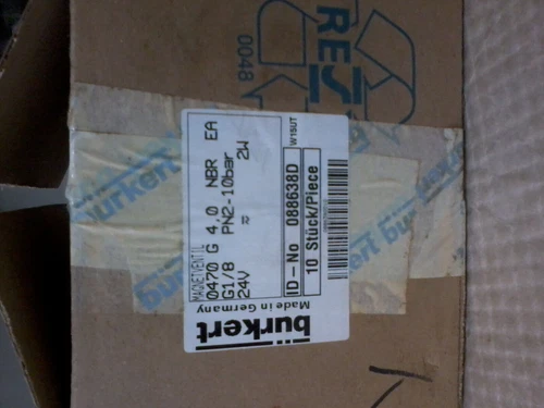 Burkert 0470 G 4,0 NBR 24VDC AC G1/8 Pneumatic Solenoid Valve Transducer Control - Image 10