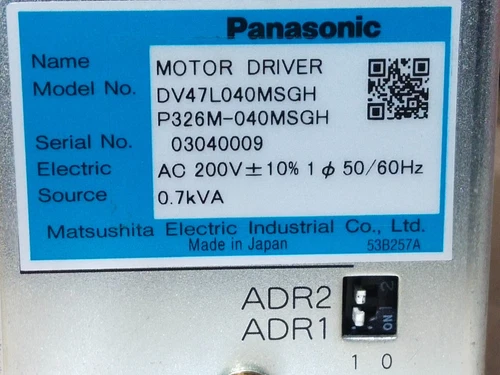 Matsushita Panasonic Panadac P326M-040 Motor Drive AC200V Transmitter Transducer - Image 11