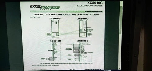 Honeywell XC5010C Excel 5000 CPU Module PLC Controller Transducer Transmitter - Image 13