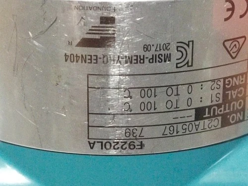 Yokogawa YTA710 Foundation Fieldbus Temperature Transmitter Double Sensor Meter - Image 14