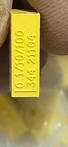 Phillips MKT 344 21104 0.1/10/100 0.1UF Polyester Capicitor - Image 3